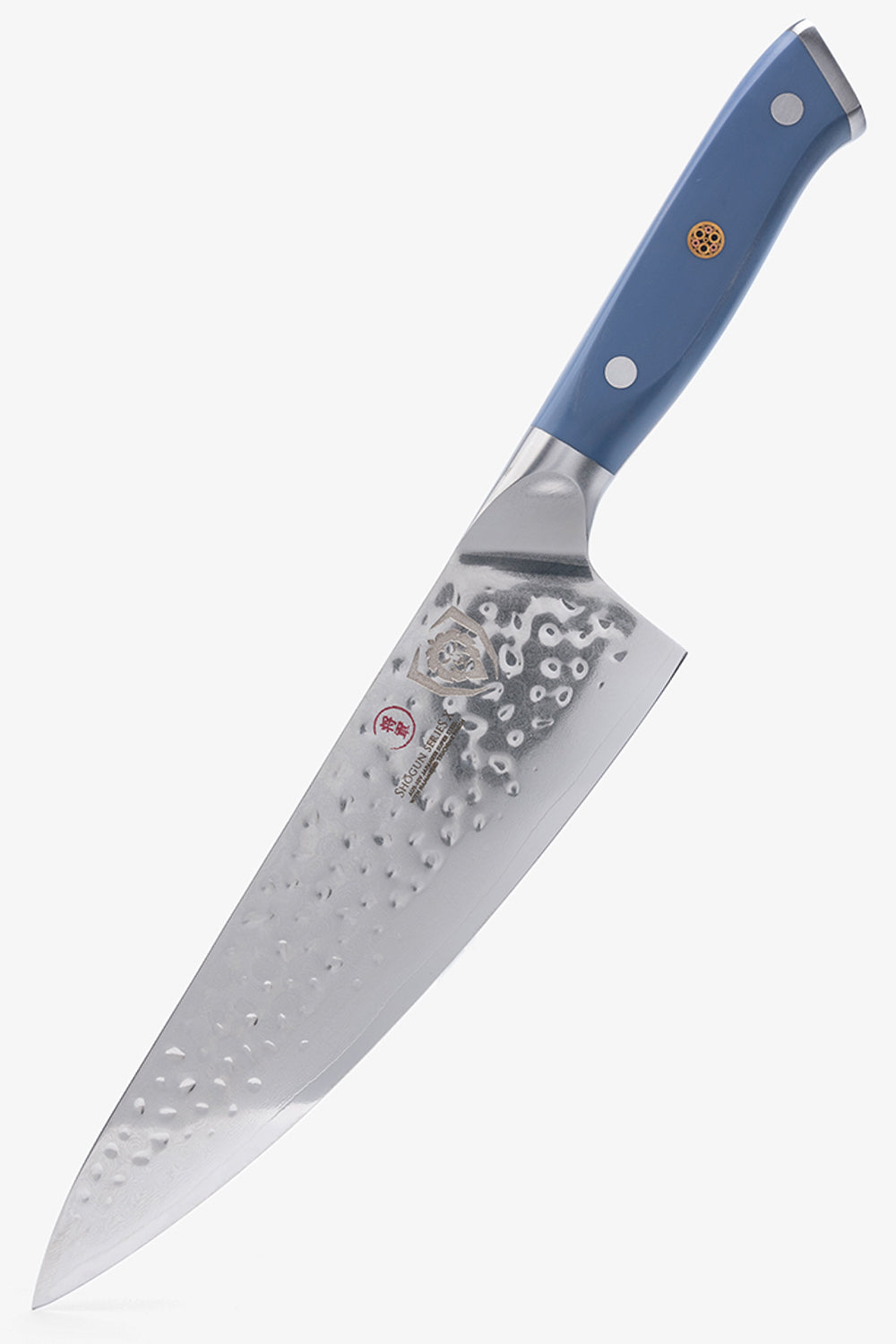 Chef's Knife 8" | Light Blue Matte ABS Handle | Shogun Series | X | Dalstrong ©