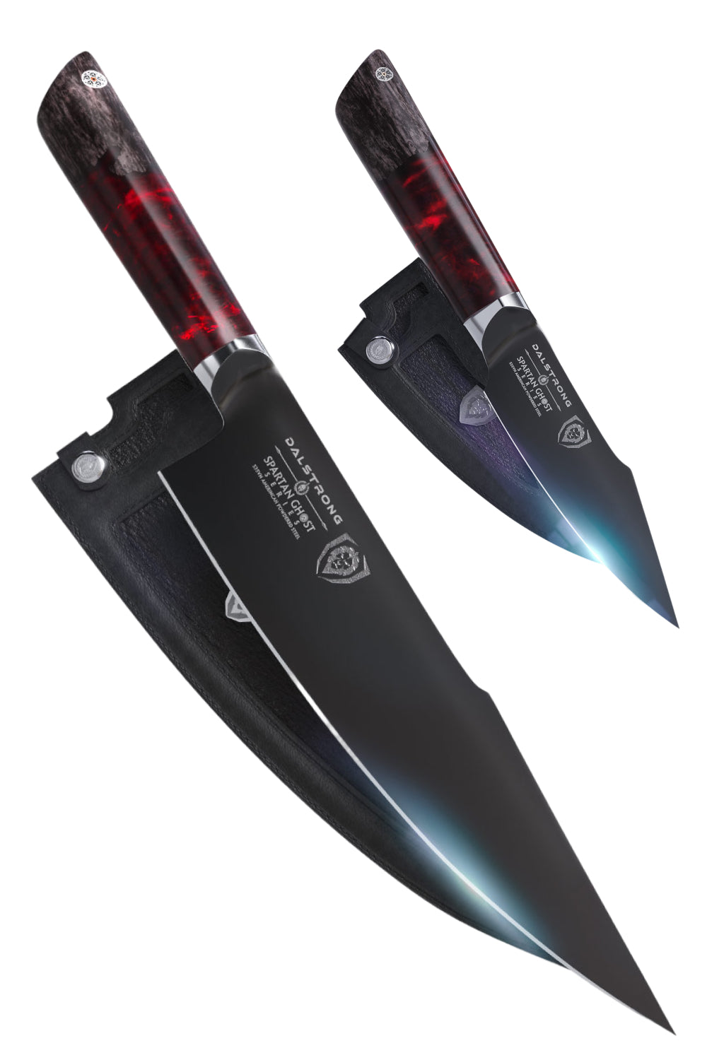 Spartan Ghost Bundle | 8" Chef Knife + 4" Paring Knife