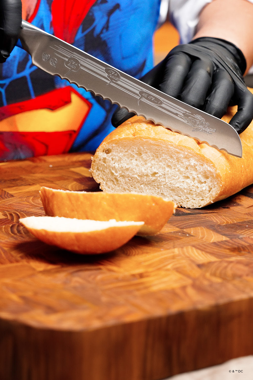 Freshly sliced.
