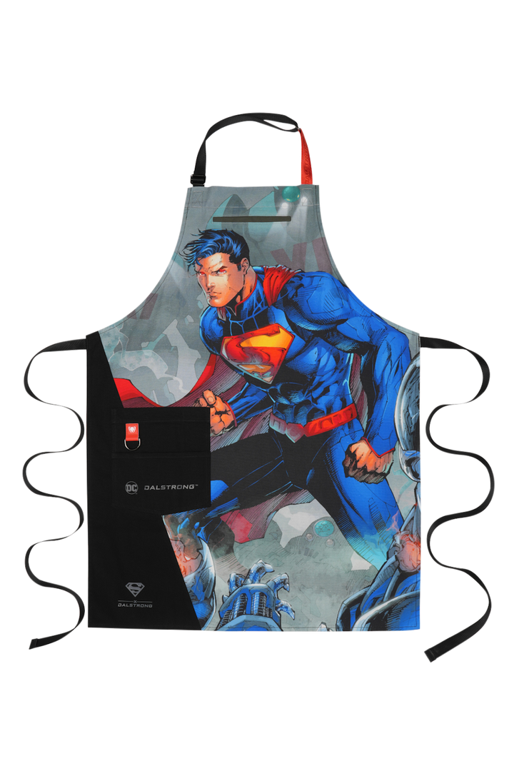 Chef's Apron | Superman™ Edition | Man of Steel | 100% Breathable Cotton | Dalstrong ©