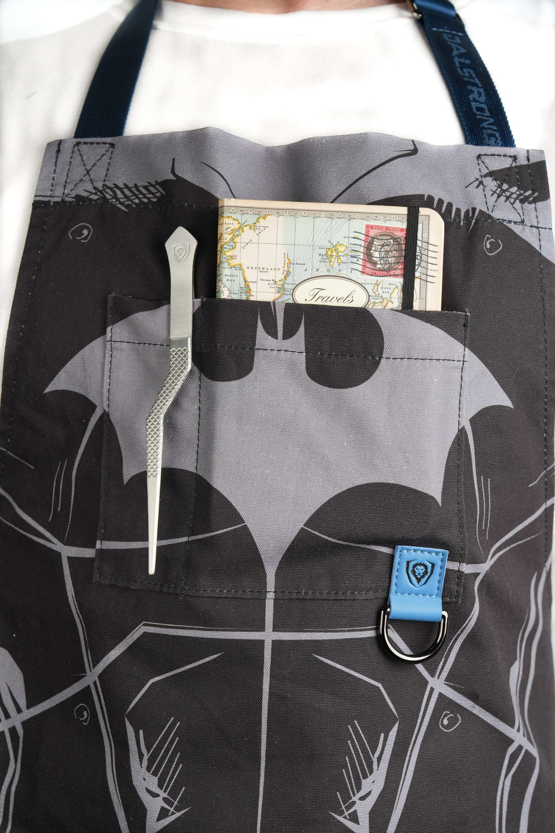 Chef's Apron | Batman™ Edition | Black Crusader | 100% Breathable Cotton | Dalstrong ©