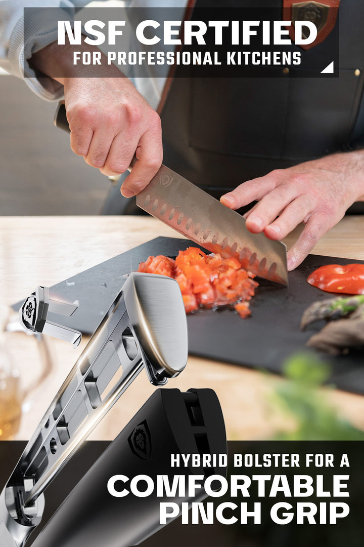 24-Piece Knife Block Set | Vanquish Series | NSF Certified | Dalstrong ©