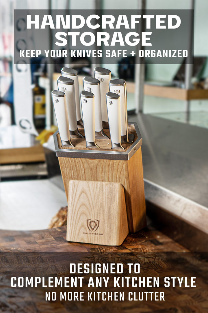 8-Piece Knife Block Set | Vanquish Series | NSF Certified | Dalstrong ©