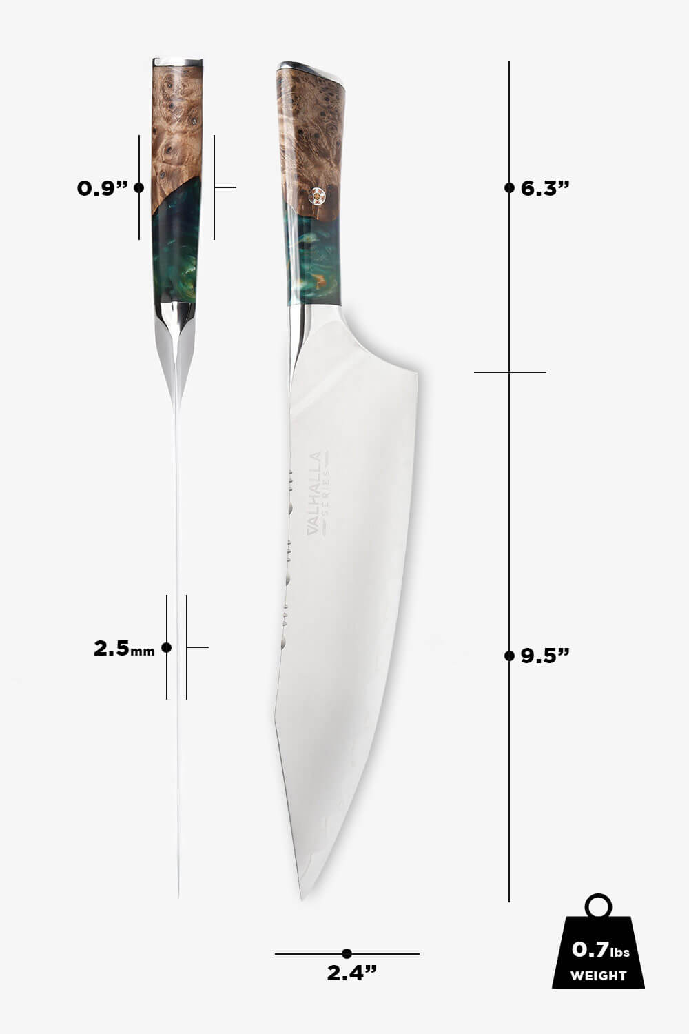 Chef's Knife 9.5" | Valhalla Series | Dalstrong ©