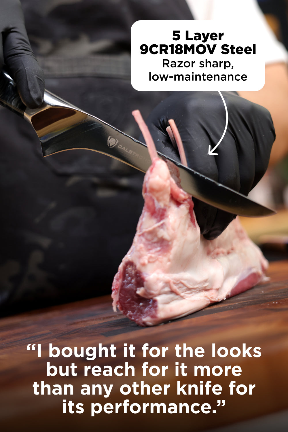 2 Piece Set | Slicing Knife & Boning Knife | Valhalla Series | Ravenstone Edition | Dalstrong ©