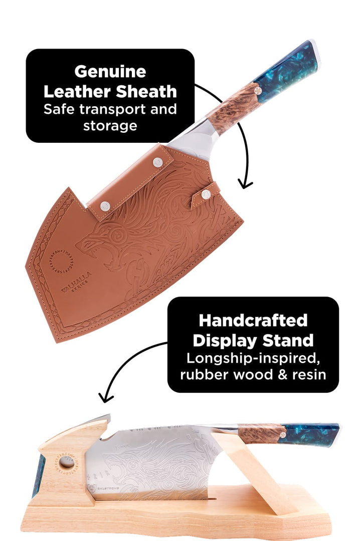 Obliterator Cleaver Knife XL | Valhalla Series | Dalstrong ©