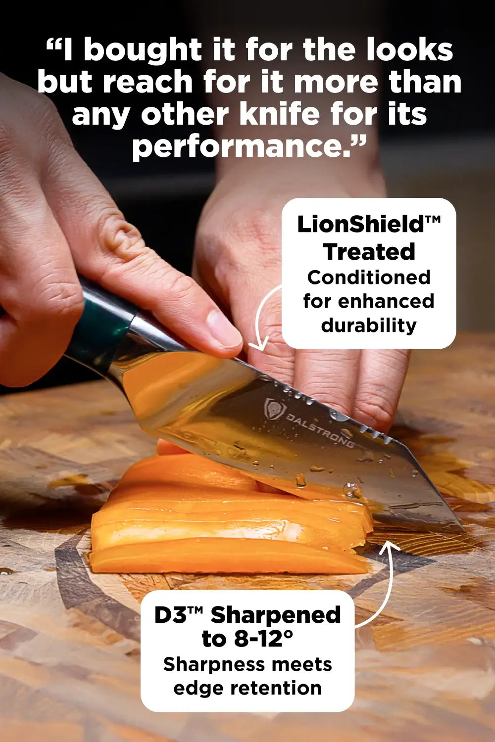 Valhalla Bundle | 8" Chef Knife + 4" Paring Knife + 7" Santoku Knife