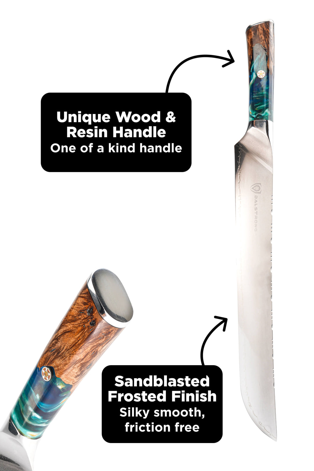 Valhalla Bundle | 12" Slicer Knife + 6" Boning Knife + 8" Crixus Knife