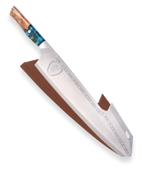 Annihilator Meat Cleaver with Stand 14" 