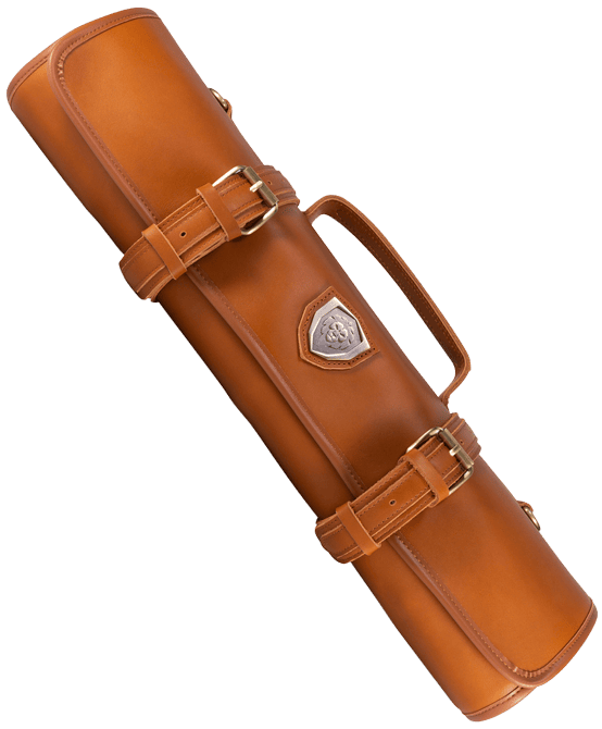 Dalstrong © _ California Brown | Full Grain Leather | Vagabond Knife Roll | Dalstrong © _ 1