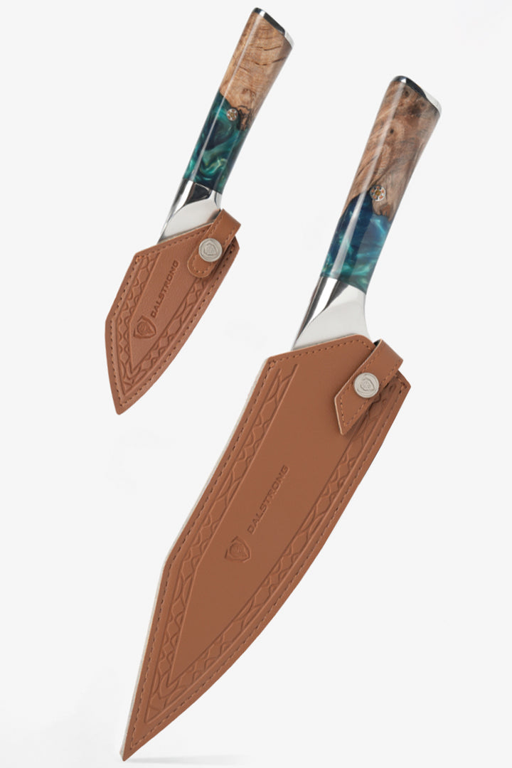 2 Piece Set | Chef Knife & Paring Knife | Valhalla Series | Dalstrong ©