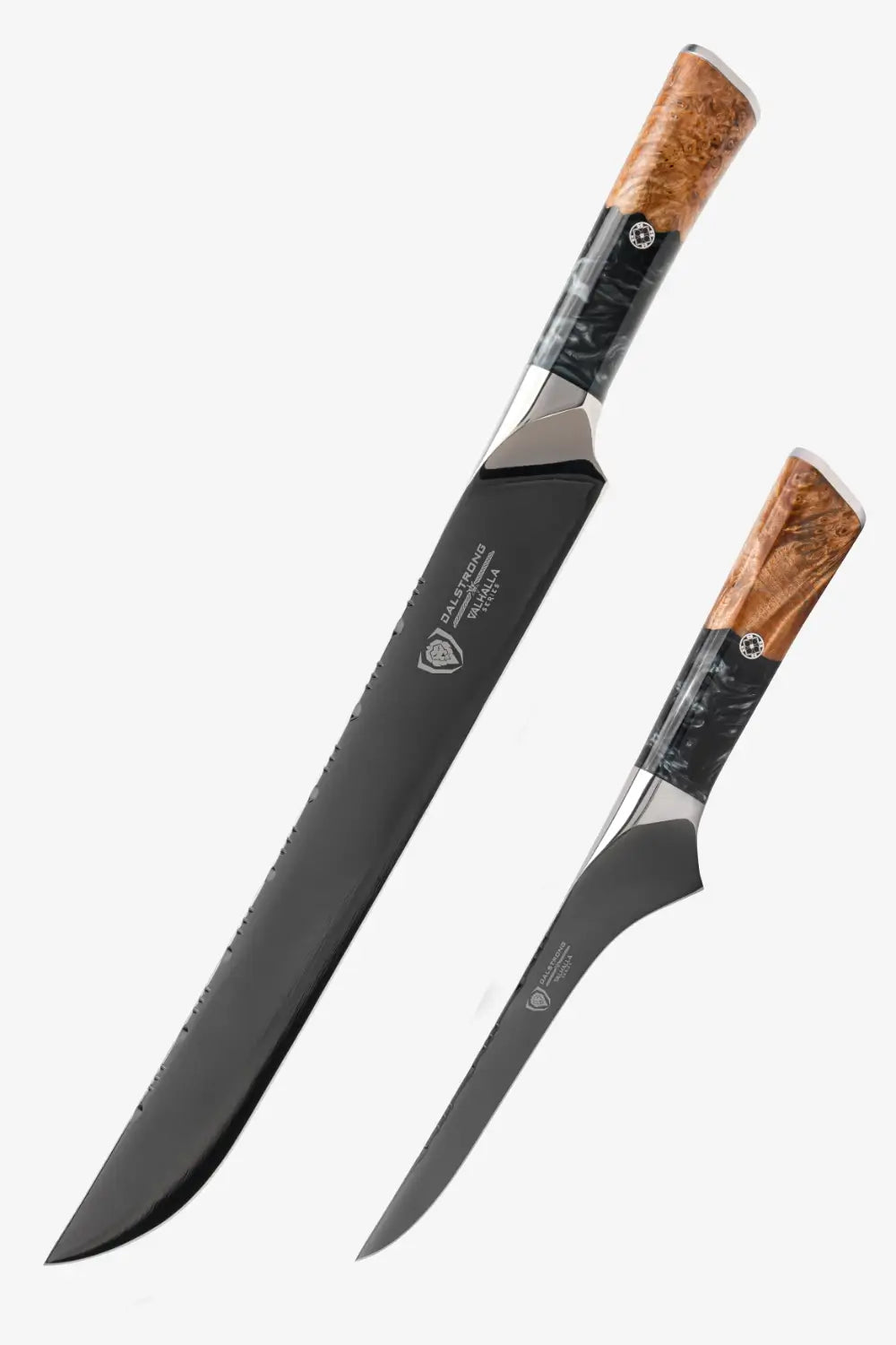 2 Piece Set | Slicing Knife & Boning Knife | Valhalla Series | Ravenstone Edition | Dalstrong ©