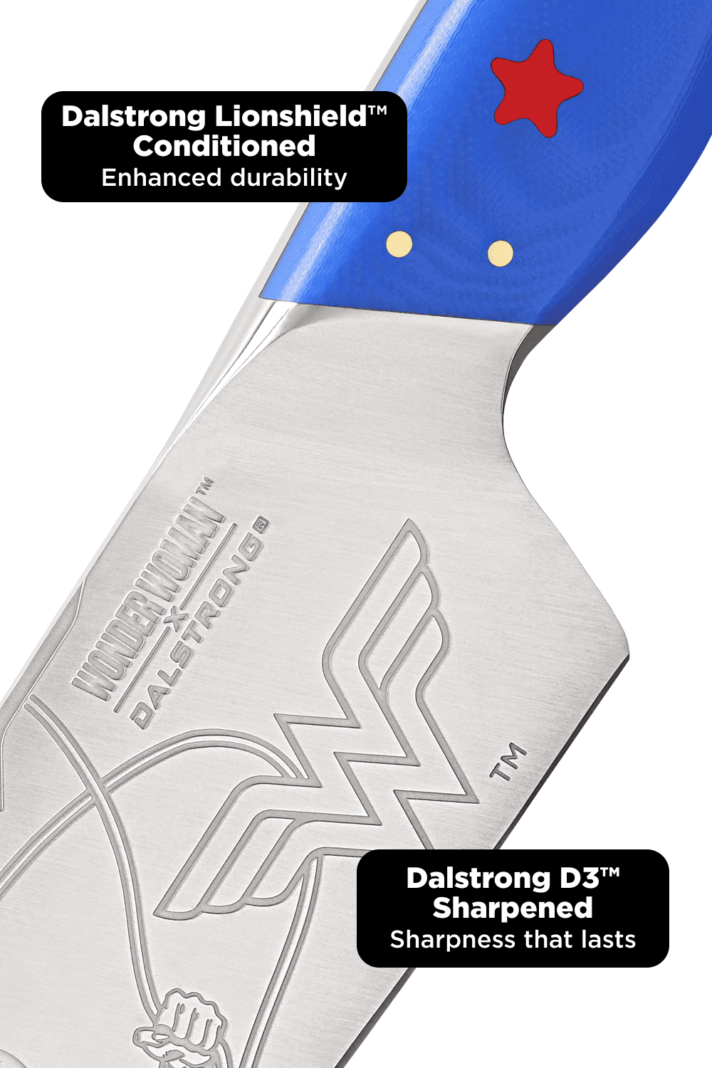 Chef's Knife 8" | Wonder Woman™ Edition | Dalstrong ©