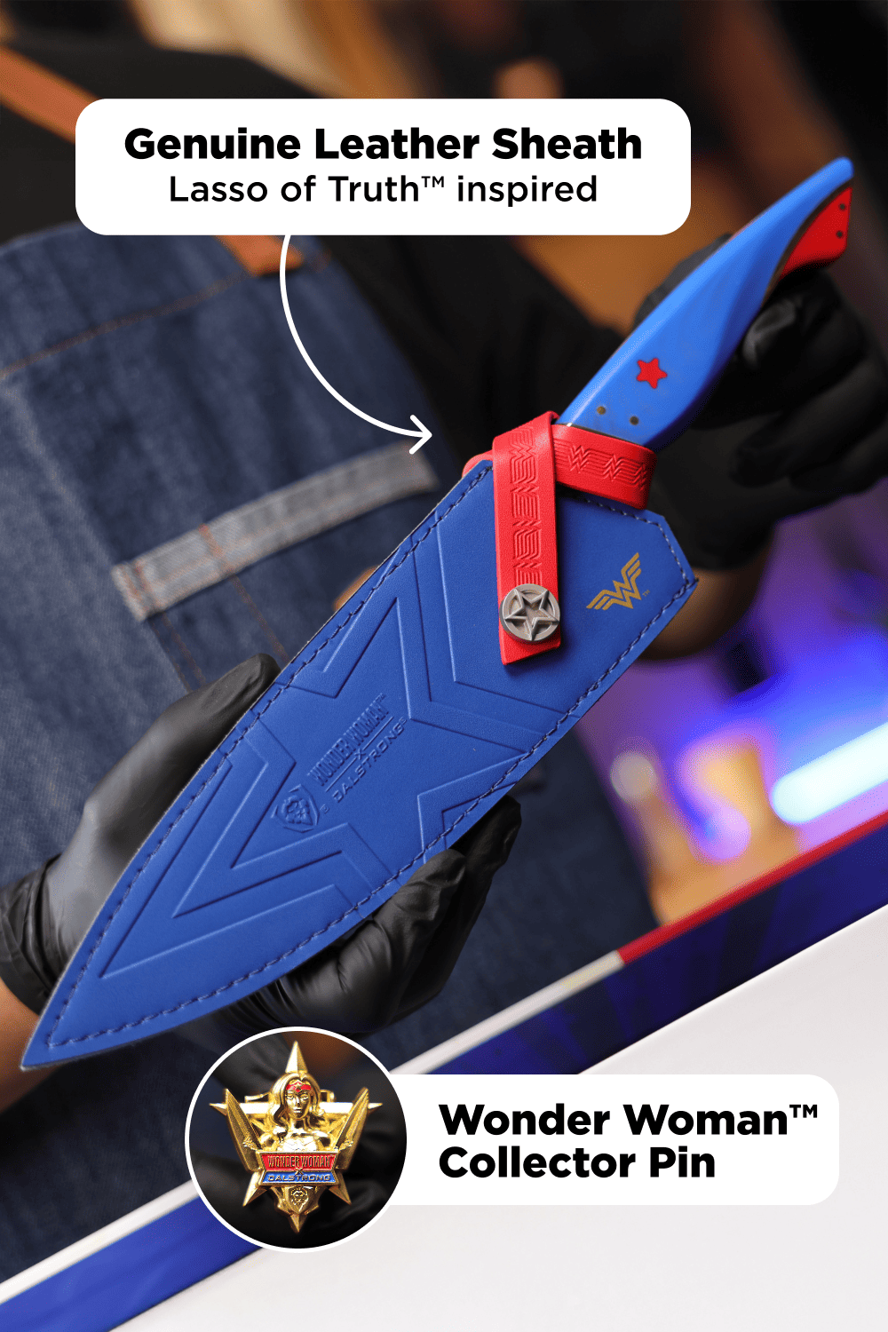 Chef's Knife 8" | Wonder Woman™ Edition | Dalstrong ©