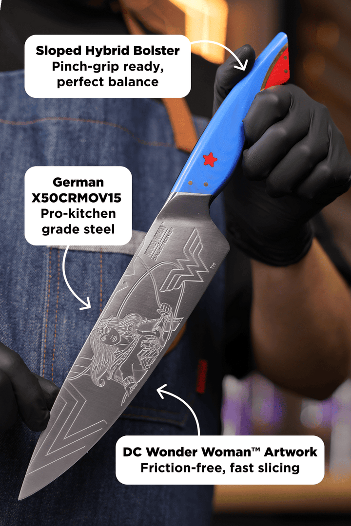 Chef's Knife 8" | Wonder Woman™ Edition | Dalstrong ©