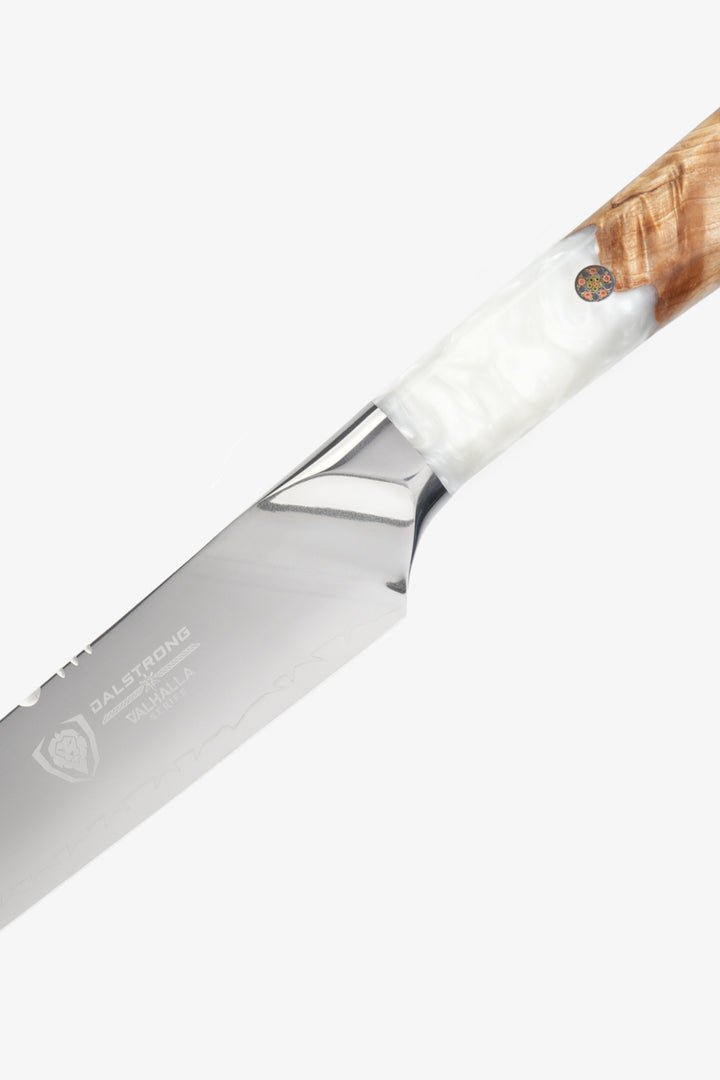 Slicing & Carving Knife 12" | White Handle | Valhalla Series | Dalstrong ©