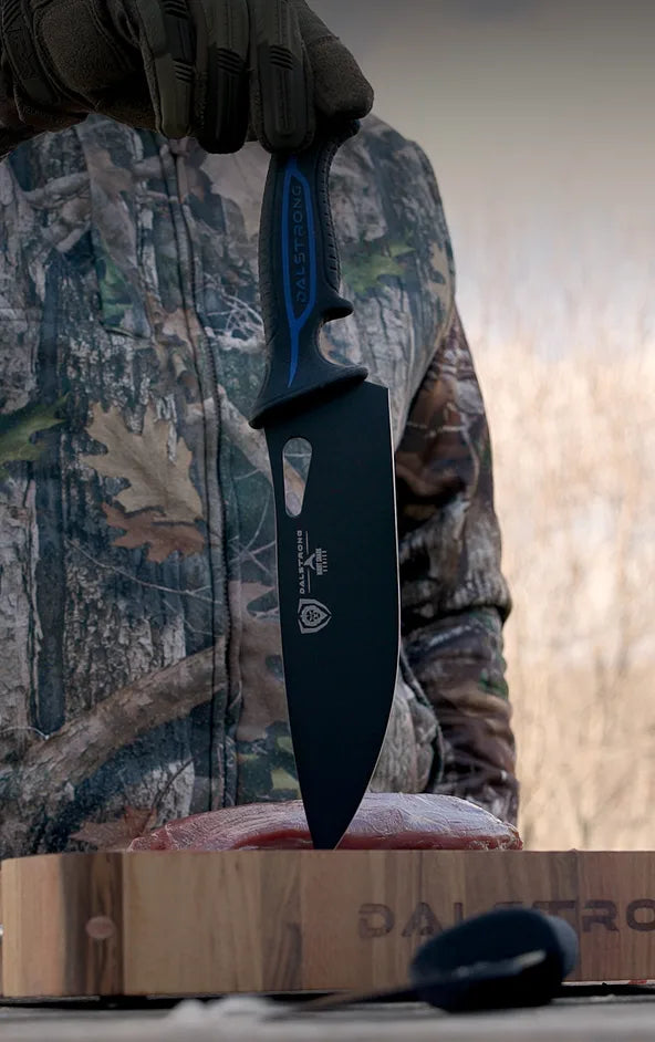 Chef's Knife 8" | Night Shark Series | NSF Certified | Dalstrong ©