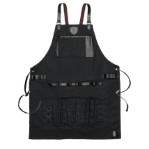 BBQ Apron |  Heavy-Duty Waxed Canvas | Professional Chef's Kitchen Apron | Dalstrong ©