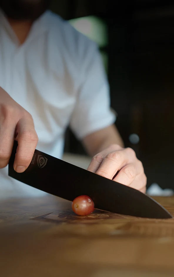 Chef's Knife 8" | Shadow Black Series | NSF Certified | Dalstrong ©