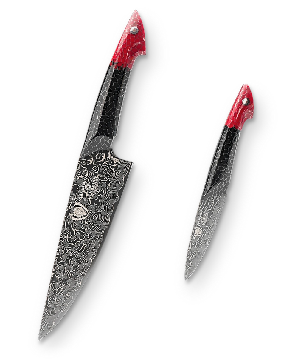 2 Piece Set | Chef Knife & Paring Knife | The Scorpion Series | Dalstrong ©