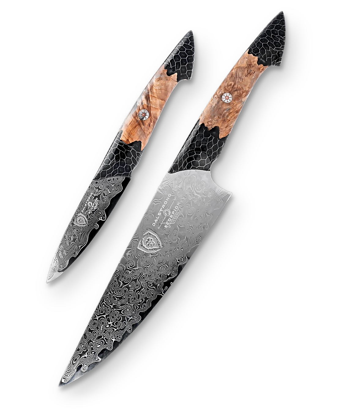 The Scorpion Series _ 2 Piece Set | Chef Knife & Paring Knife | The Scorpion Series | Venom Edition | Dalstrong © _ 1