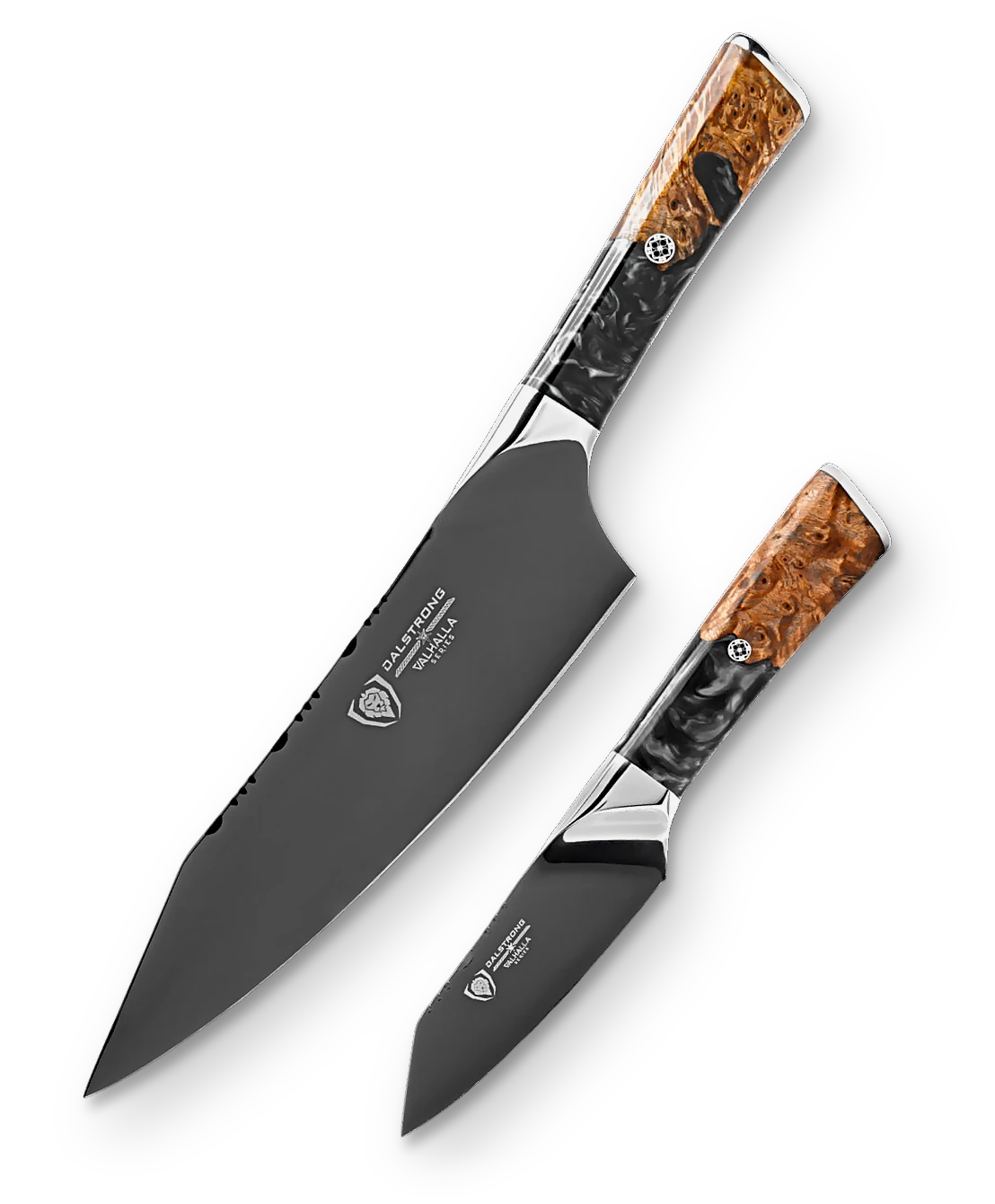 Valhalla Series _ 2 Piece Set | Chef Knife & Paring Knife | Valhalla Series | Ravenstone Edition | Dalstrong © _ 1