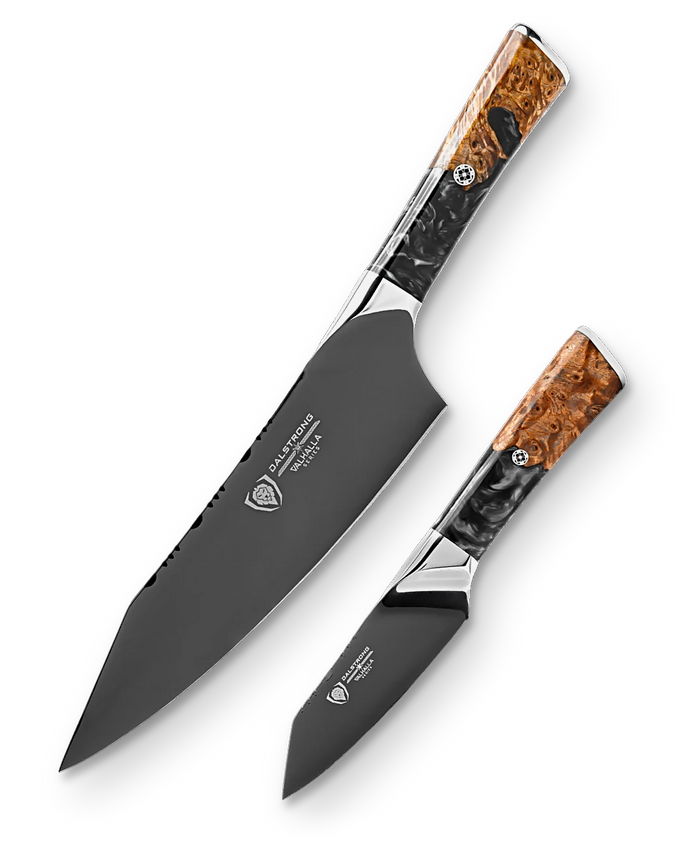 Valhalla Series _ 2 Piece Set | Chef Knife & Paring Knife | Valhalla Series | Ravenstone Edition | Dalstrong © _ 1