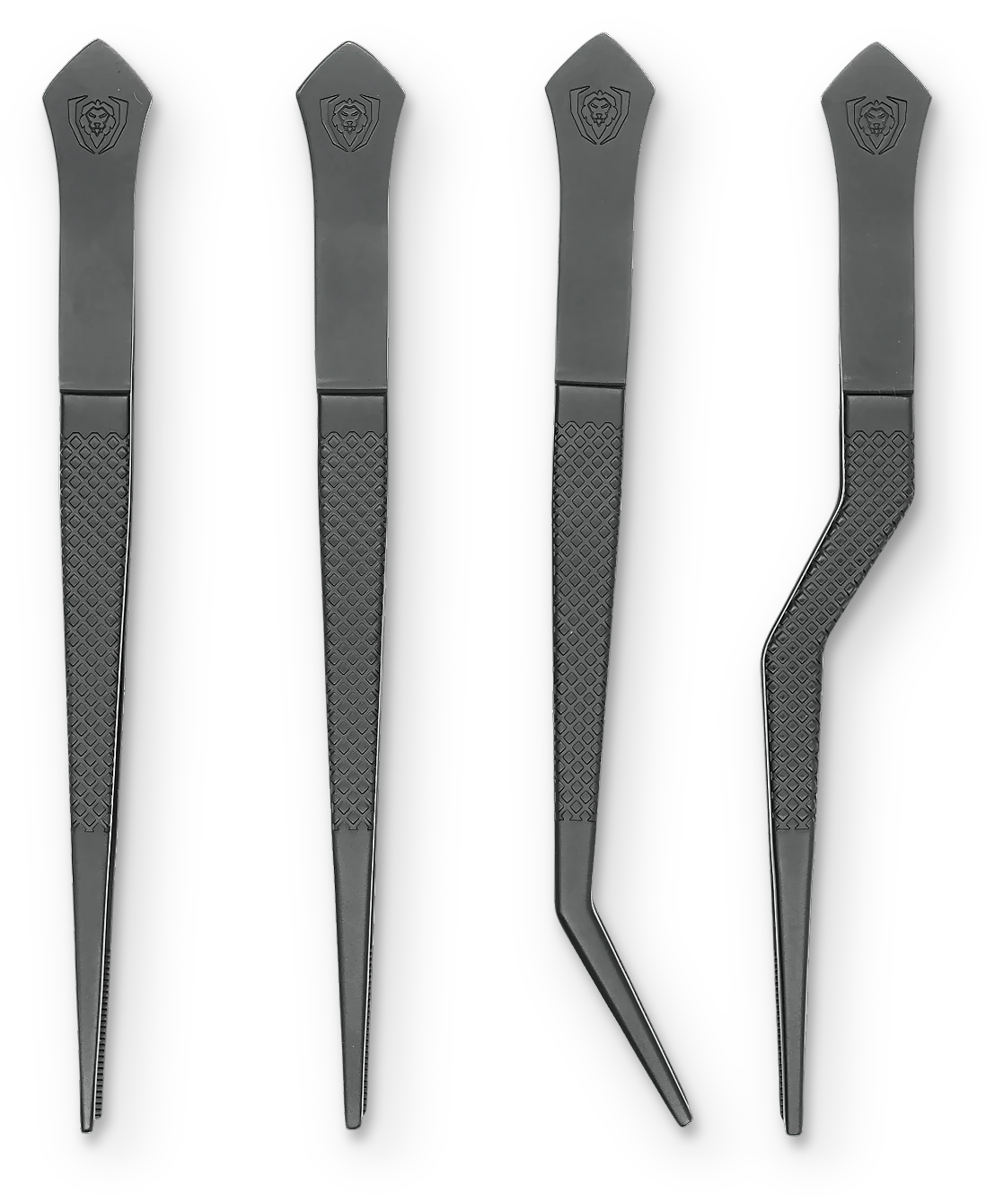 4 Piece Plating Tweezers Set 6.5