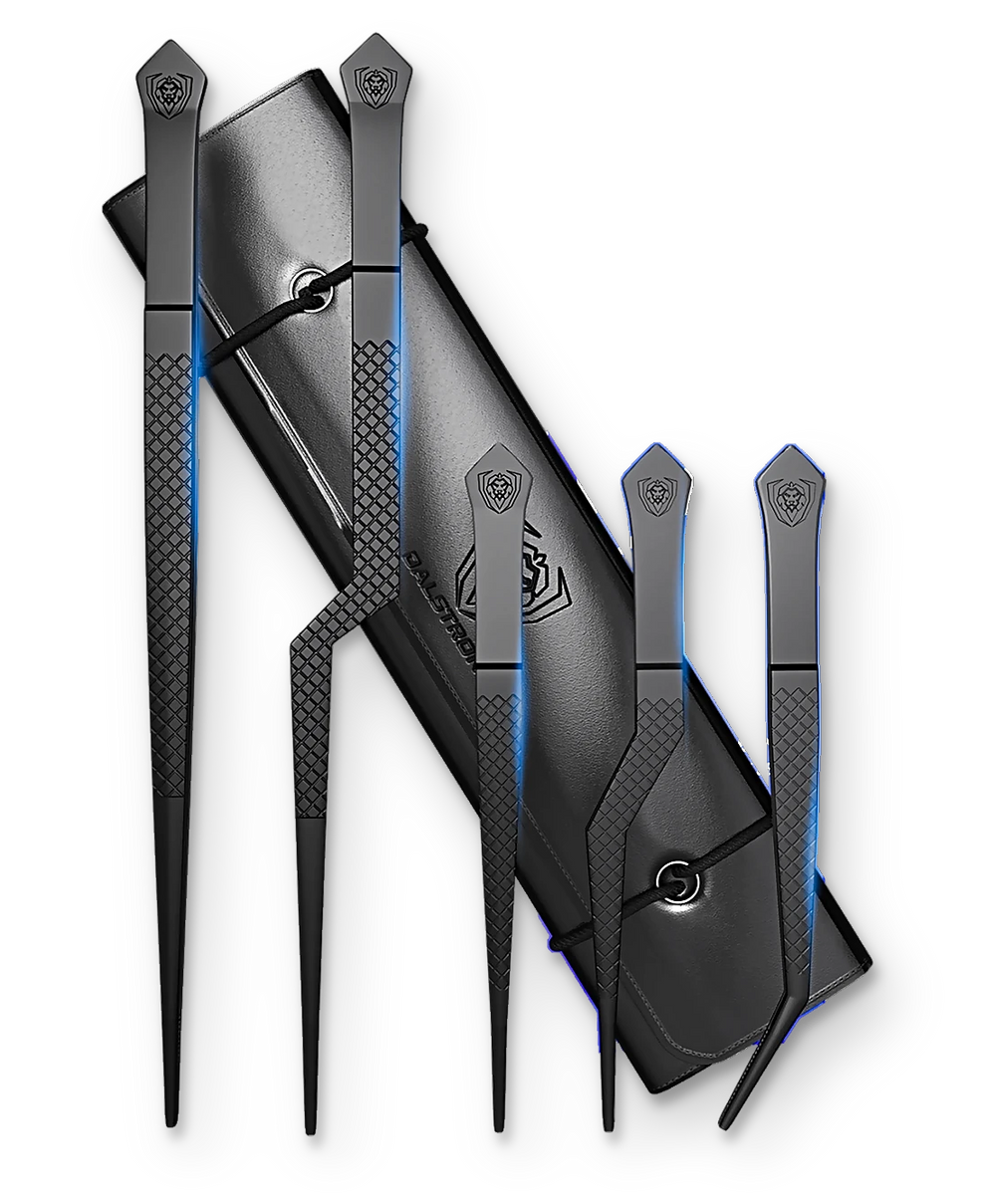 5 Piece Plating Tweezers Set | Professional | Dalstrong ©