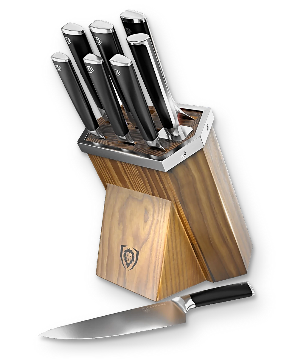 8-Piece Knife Block Set | Vanquish Series | NSF Certified | Dalstrong ©