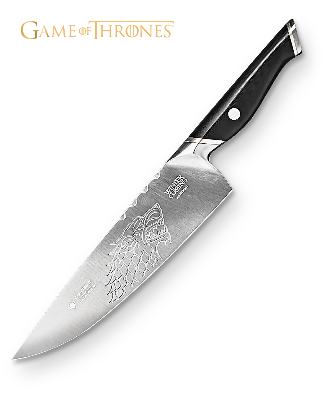 Game of Thrones™ Edition _ Chef Knife 8" | Game of Thrones™ Edition | House Stark™ | Dalstrong © _ 1