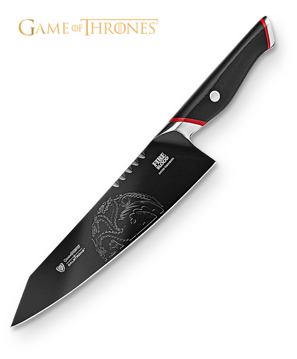 Chef Knife 8" | Game of Thrones™ Edition | House Targaryen™ | Dalstrong ©