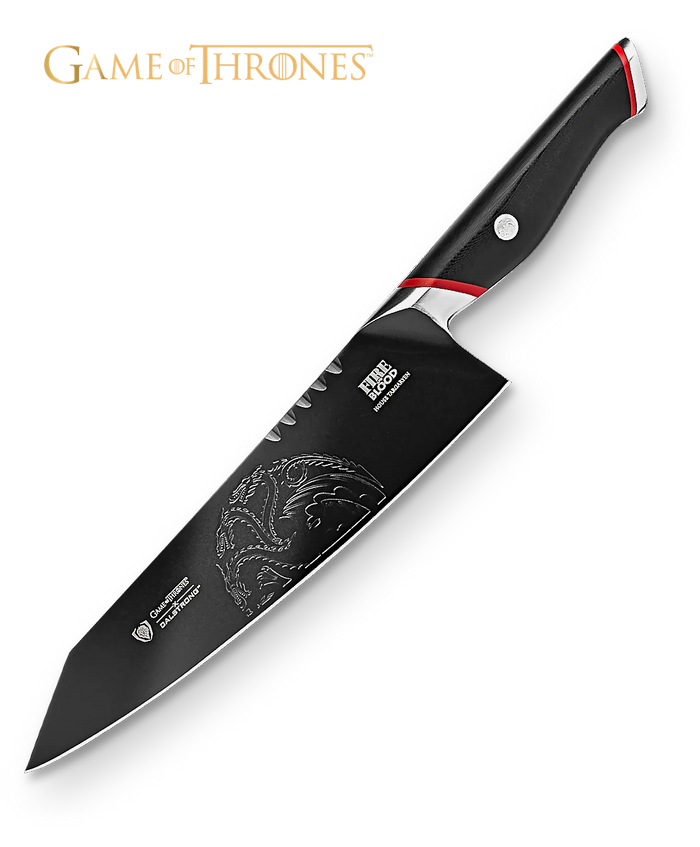 Game of Thrones™ Edition _ Chef Knife 8" | Game of Thrones™ Edition | House Targaryen™ | Dalstrong © _ 1