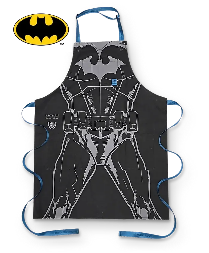 Chef's Apron | Batman™ Edition | Black Crusader | 100% Breathable Cotton | Dalstrong ©