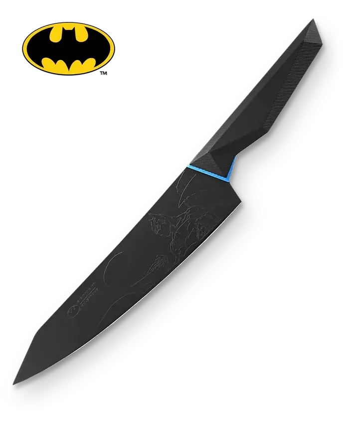 Batman™ Edition _ Chef's Knife 8" | Batman™ Edition | Shadow Black Series | Dalstrong © _ 1