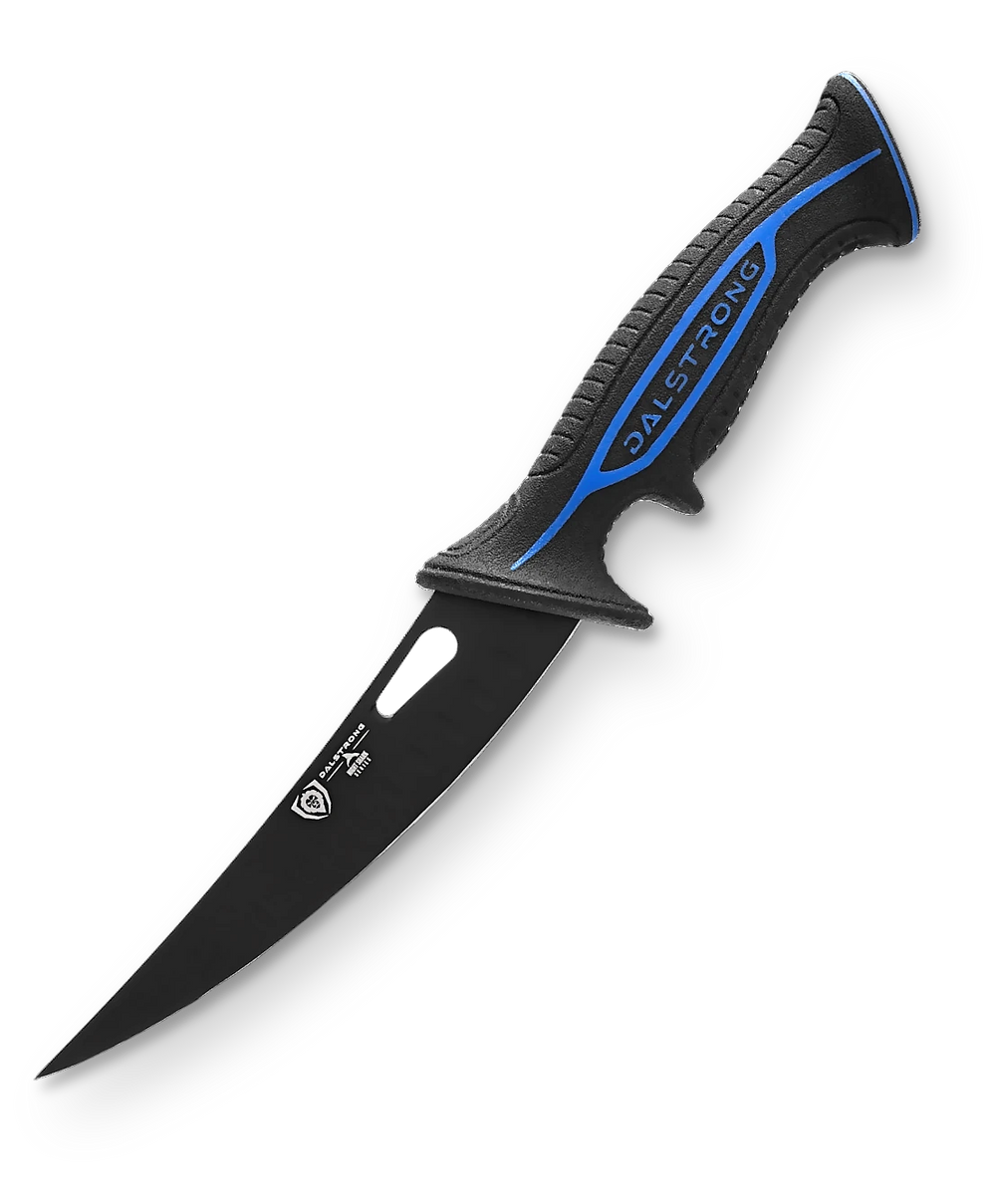 Curved Boning Knife 6" | Night Shark Series | NSF Certified | Dalstrong ©