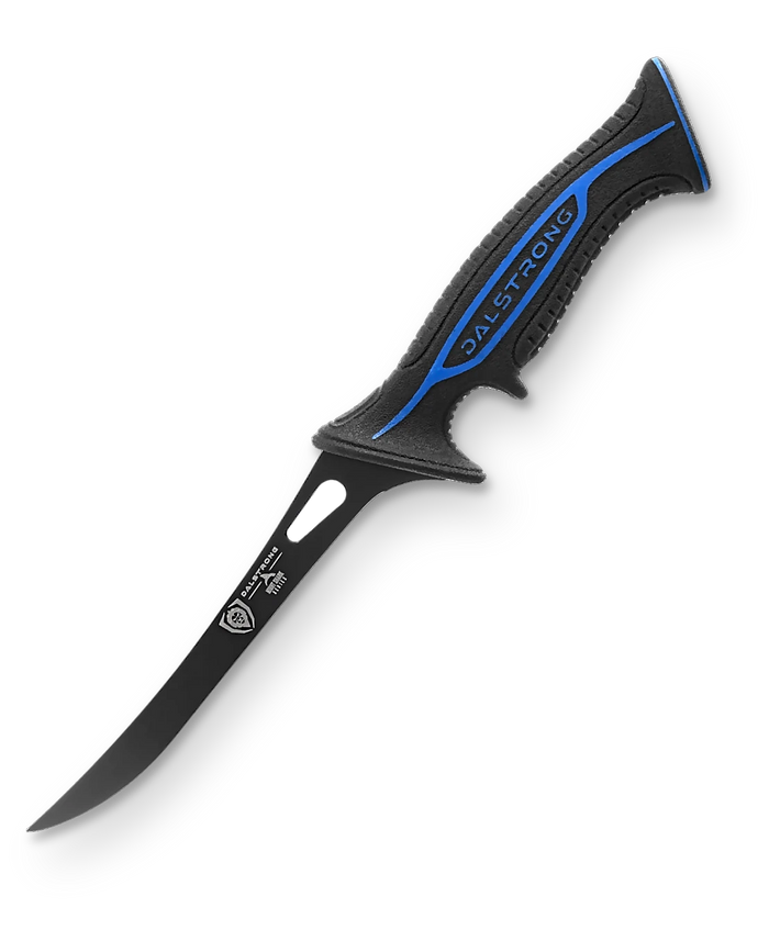 Night Shark Series _ Fillet Knife 7" | Night Shark Series | Flexible Blade | NSF Certified | Dalstrong © _ 1