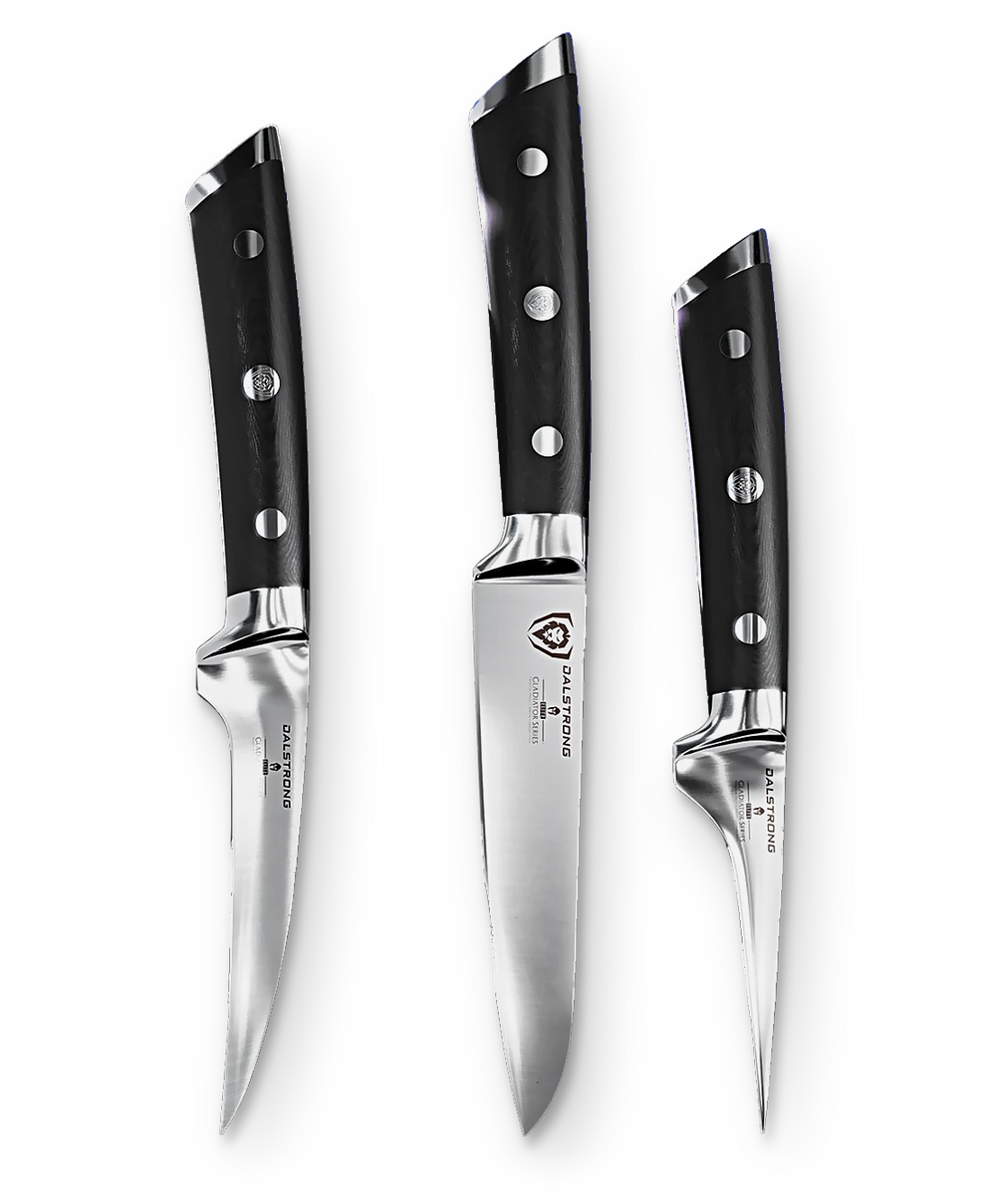 Fruit & Vegetable Paring Knife Set - 3 Piece | Gladiator Series ELITE | NSF Certified | Dalstrong ©