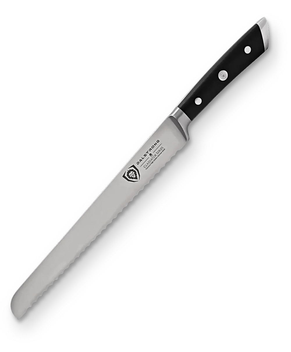 Serrated Bread Knife 10" | Gladiator Series | NSF Certified | Dalstrong ©