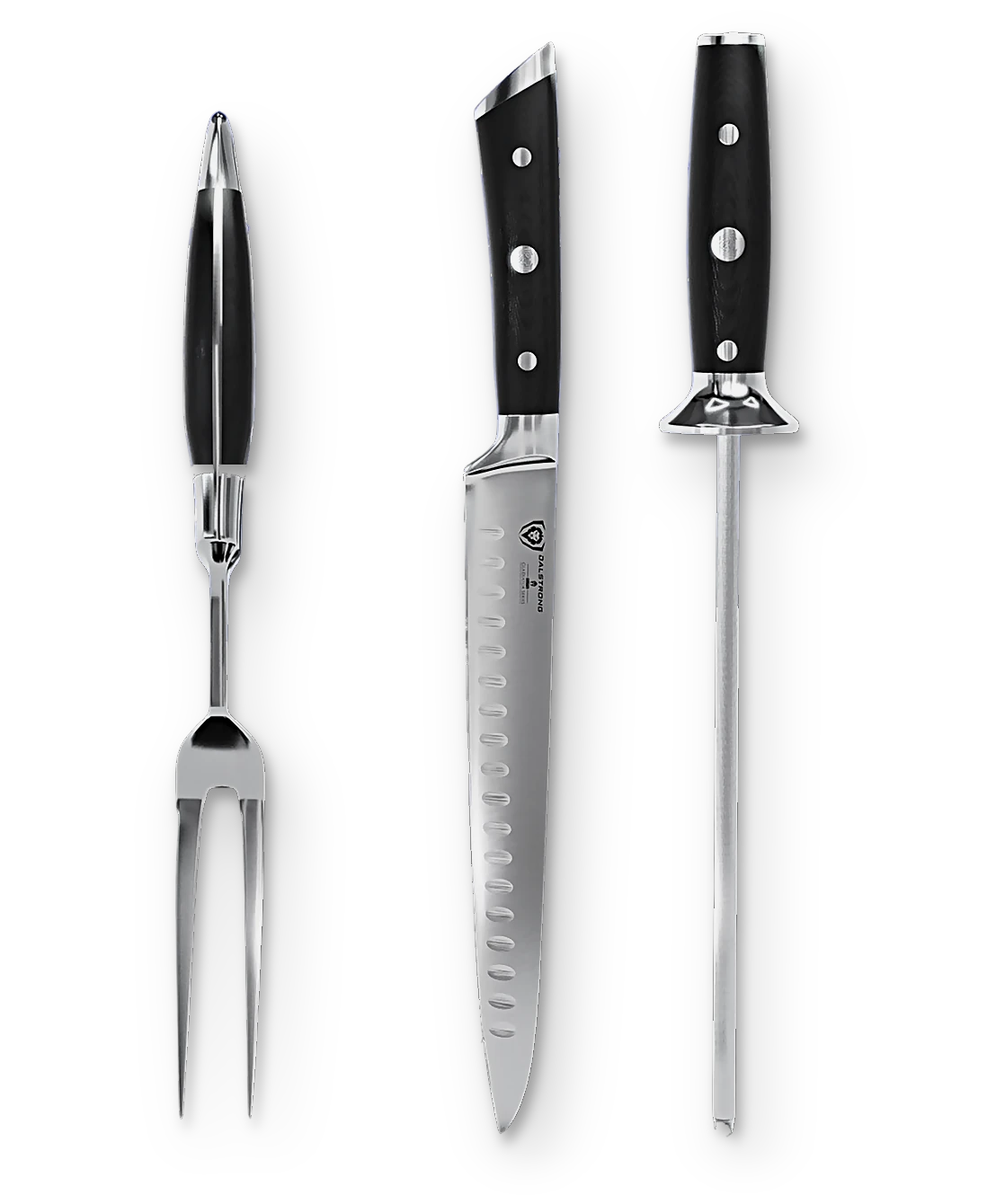 Gladiator Series _ Carving Knife & Fork Set 9" | Gladiator Series | NSF Certified | Dalstrong © _ 1