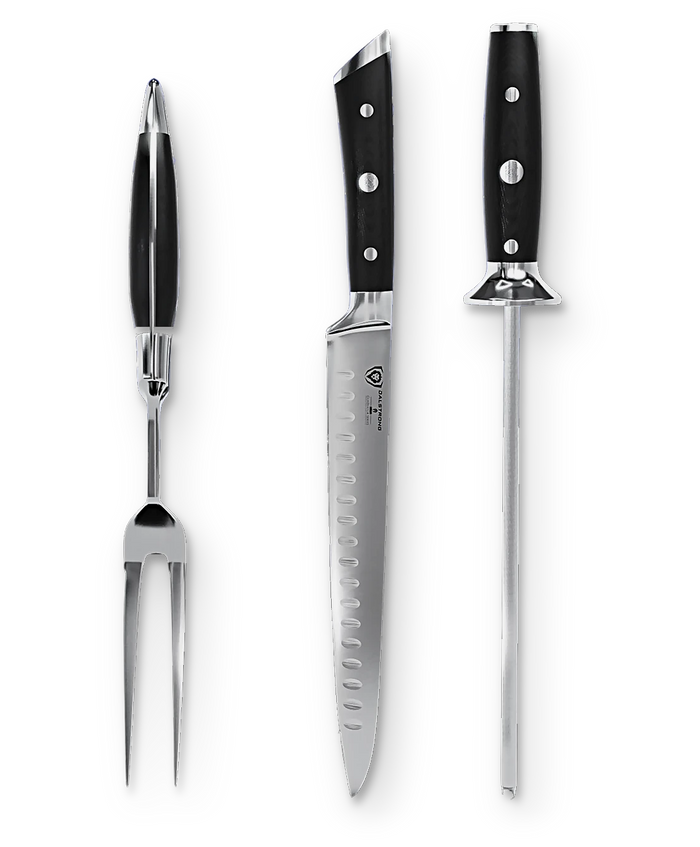 Gladiator Series _ Carving Knife & Fork Set 9" | Gladiator Series | NSF Certified | Dalstrong © _ 1