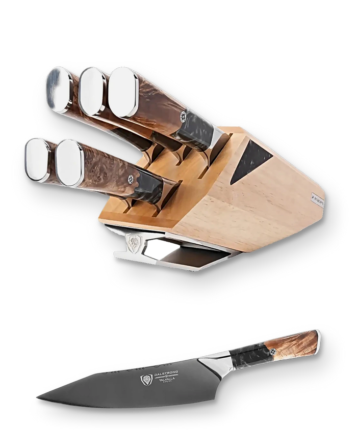 Valhalla Series _ Knife Block Set | 5-Piece | Valhalla Series | Ravenstone Edition | Dalstrong © _ 1
