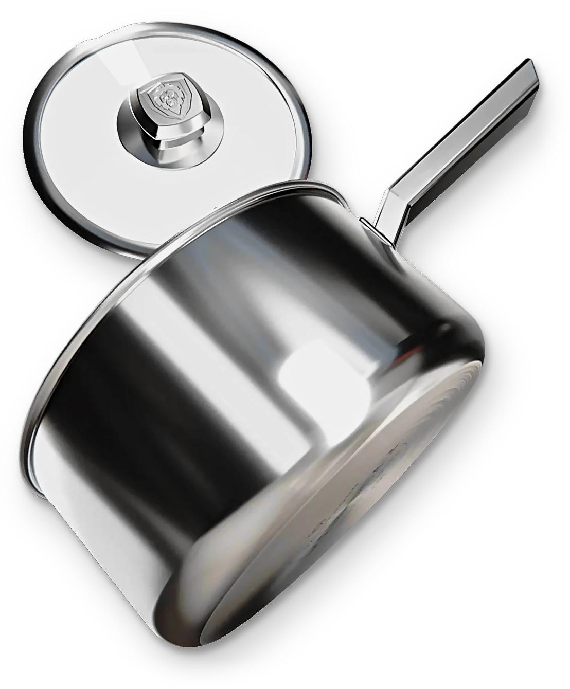 Oberon Series _ 3 Quart Stock Pot | Silver | Oberon Series | Dalstrong © _ 1