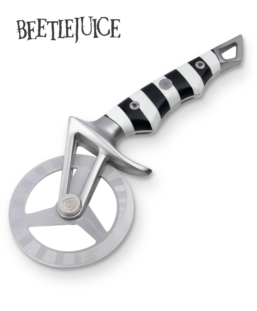 Pizza Wheel & Cutter | Beetlejuice™ Edition | Dalstrong ©
