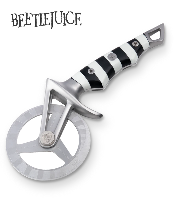Beetlejuice™ Edition _ Pizza Wheel & Cutter | Beetlejuice™ Edition | Dalstrong © _ 1