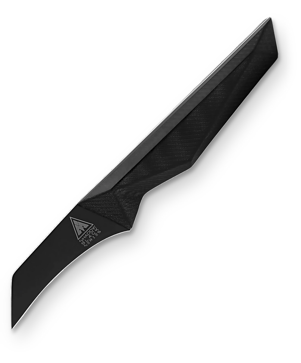 Bird's Beak Paring Knife 2.75" | Shadow Black Series | NSF Certified | Dalstrong ©