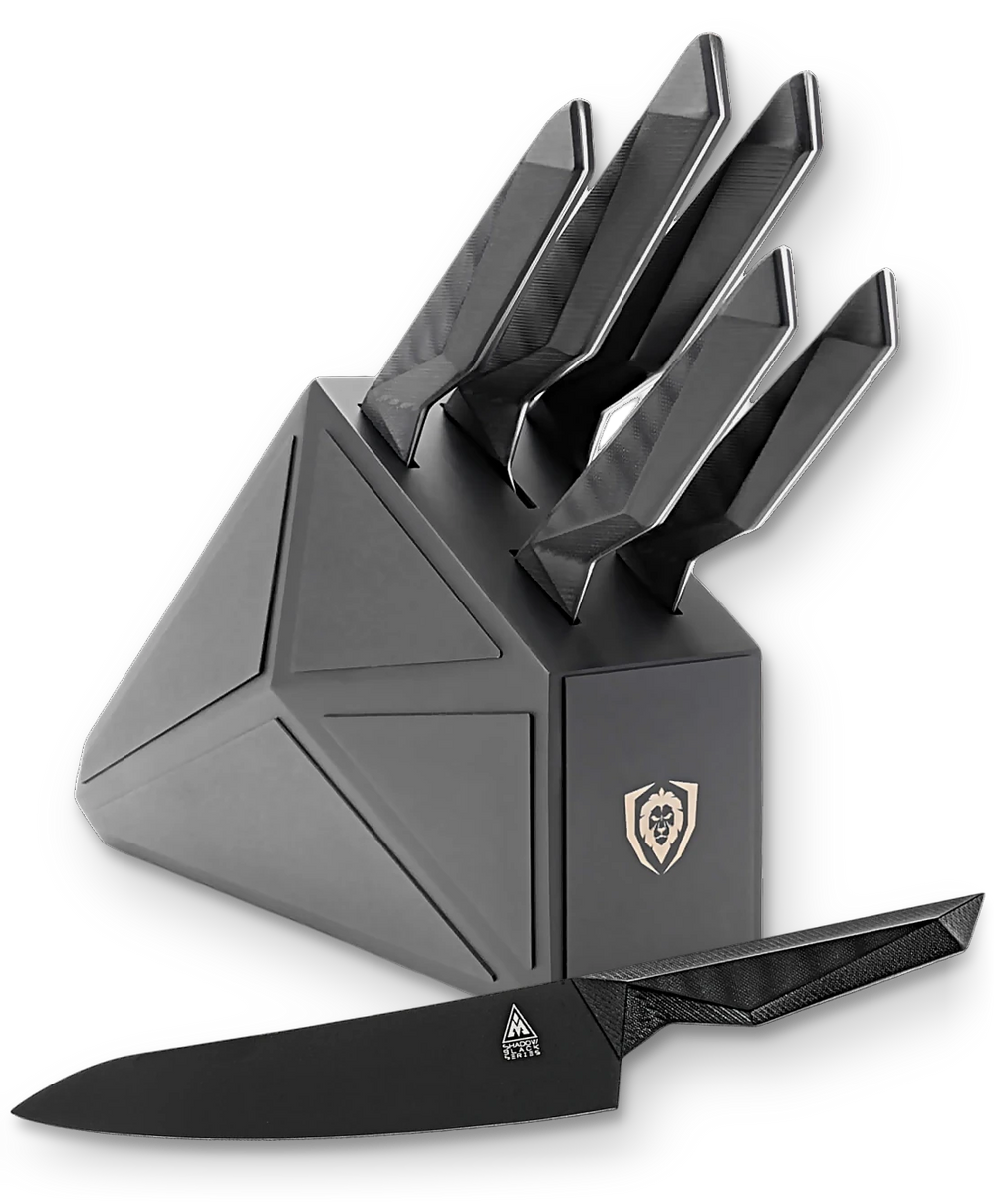 5-Piece Block Set | Shadow Black Series | Knives NSF Certified | Dalstrong ©