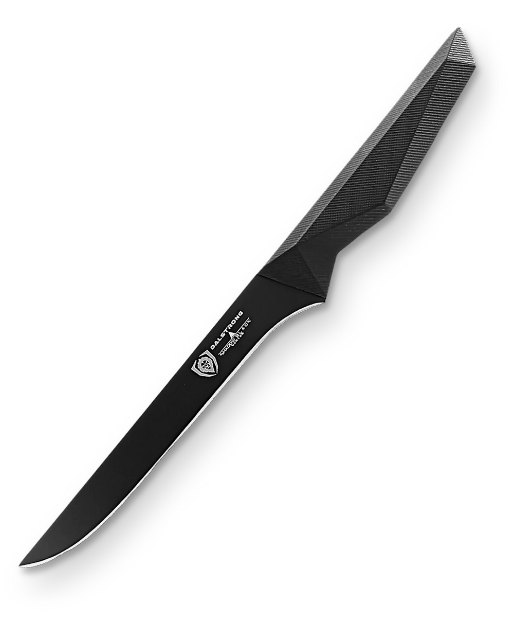 Straight Boning Knife 6" | Shadow Black Series | NSF Certified | Dalstrong ©