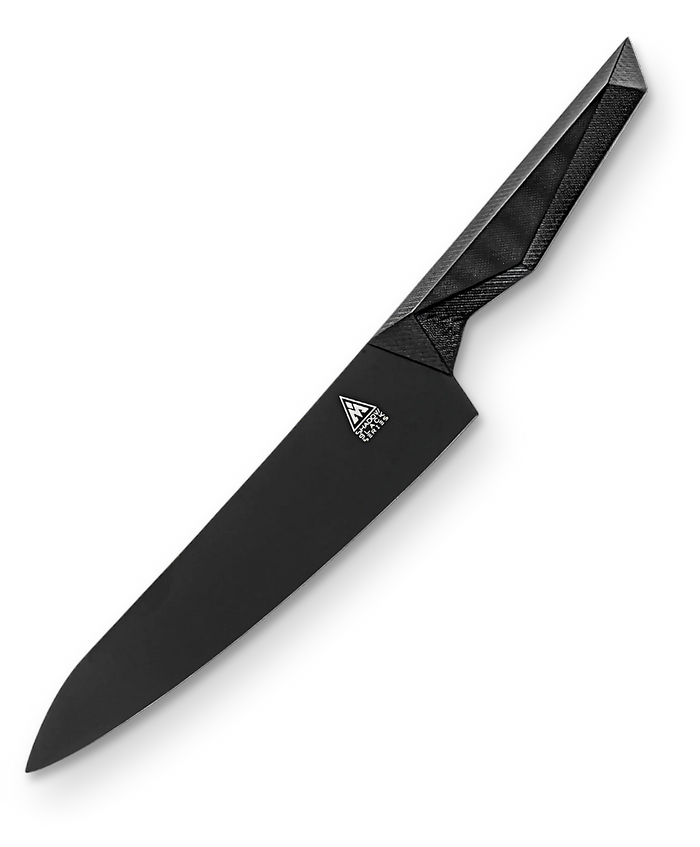 Shadow Black Series _ Chef's Knife 8" | Shadow Black Series | NSF Certified | Dalstrong © _ 1