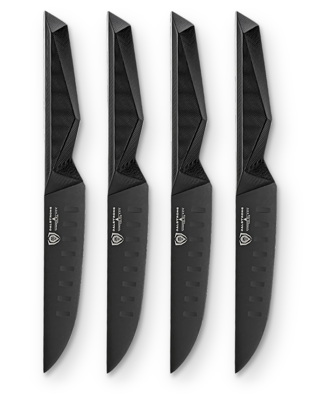 Shadow Black Series _ 4-Piece Steak Knife Set | Shadow Black Series | NSF Certified | Dalstrong © _ 1